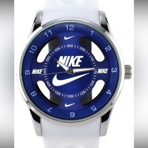 Nike Watch - BLUE Hollow Analog Sports Wristwatch Silicone Band + FREE ITEM!🆓🎁